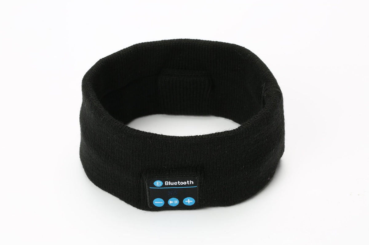 Cross-border hot-selling wireless bluetooth headscarf outdoor fitness sweat-absorbing headset music call outdoor knitting bluetooth headband
