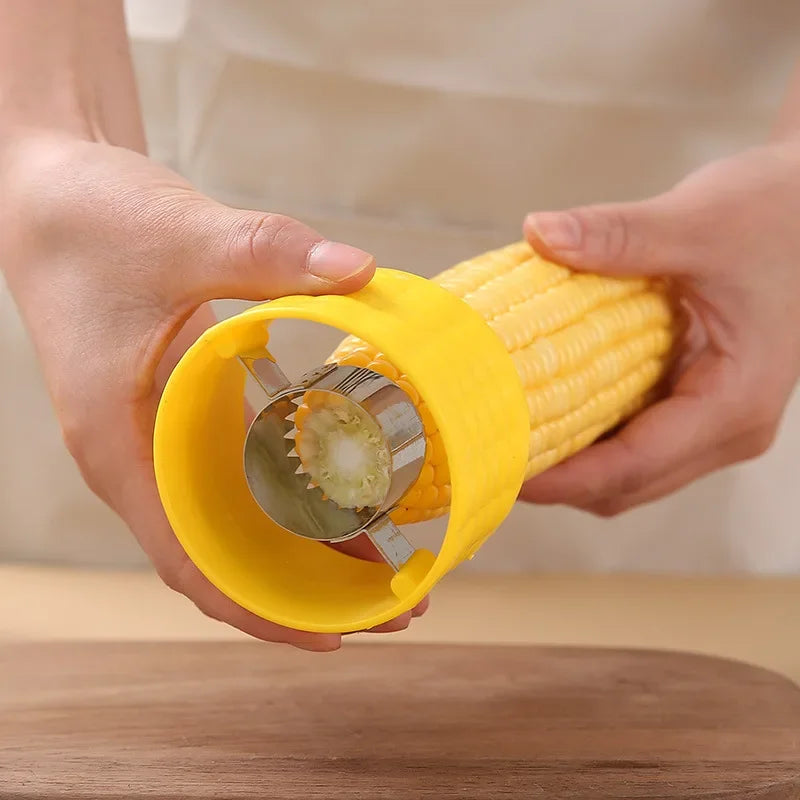 1PC Rotary Corn Peeler Planed Corn Kernel Separator Household 304 Stainless Steel Corn Thresher Kitchen Gadget Free Shipping