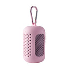 Mini Sports Cold Towel Quick Drying Microfiber Fitness Cool Towel Household Silicone Bag Wrapped Cold Towel Beach Accessories