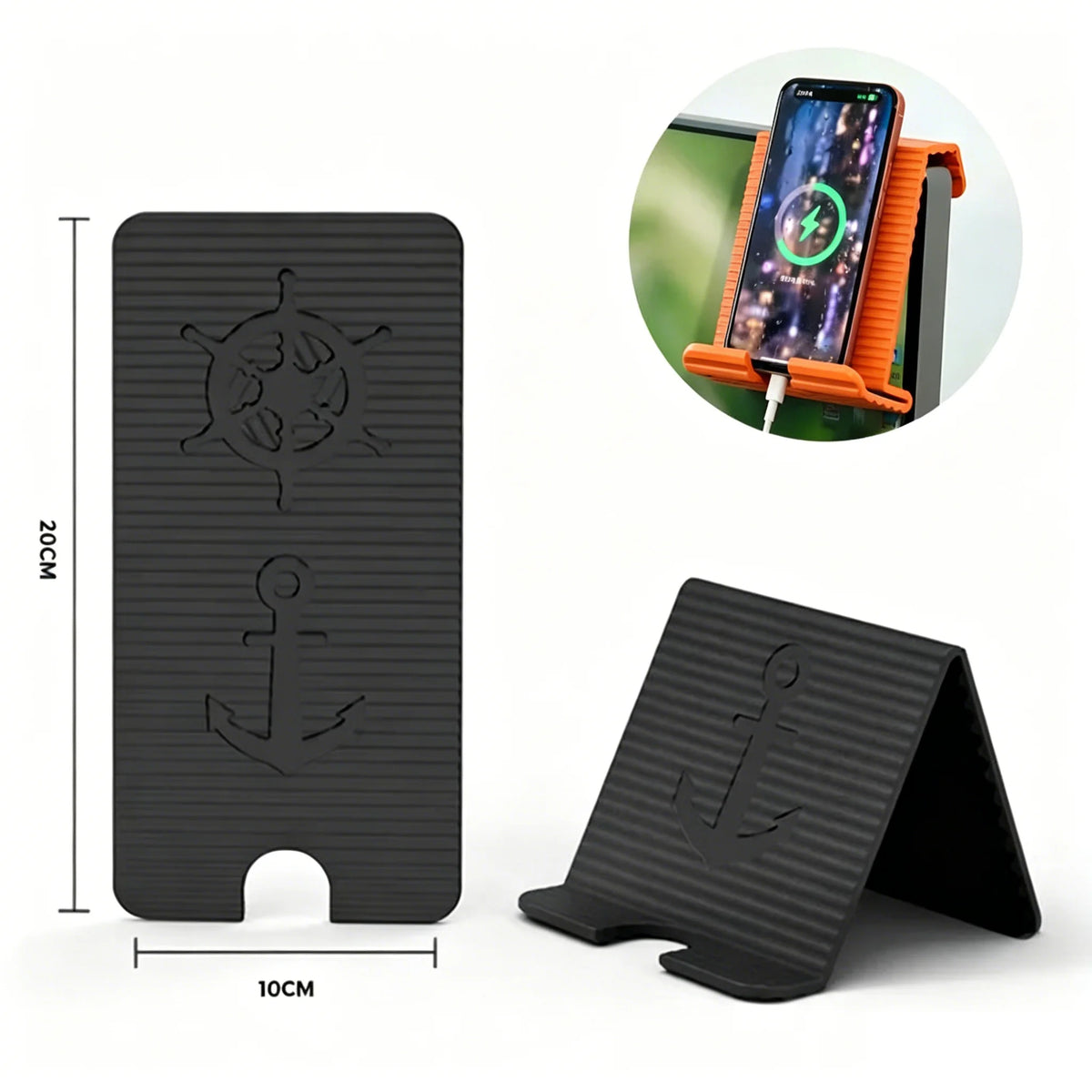 KEBIDUMEI Portable Foldable Phone Holder Multi-Angle Adjustable Stand for Mobile Phone Bendable Freely Into Any Shape