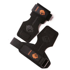 2PC Gym Palm Protector Weightlifting Fitness Glove Stamping Bear Head Lifting Strap for Deadlifts Rowing Pull-Up Various Sports