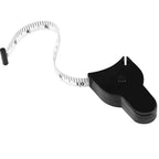 Automatic Retraction Tape Measure 150 Cm Handheld Measuring Tape Multi-functional Plastic Body Fat Caliper