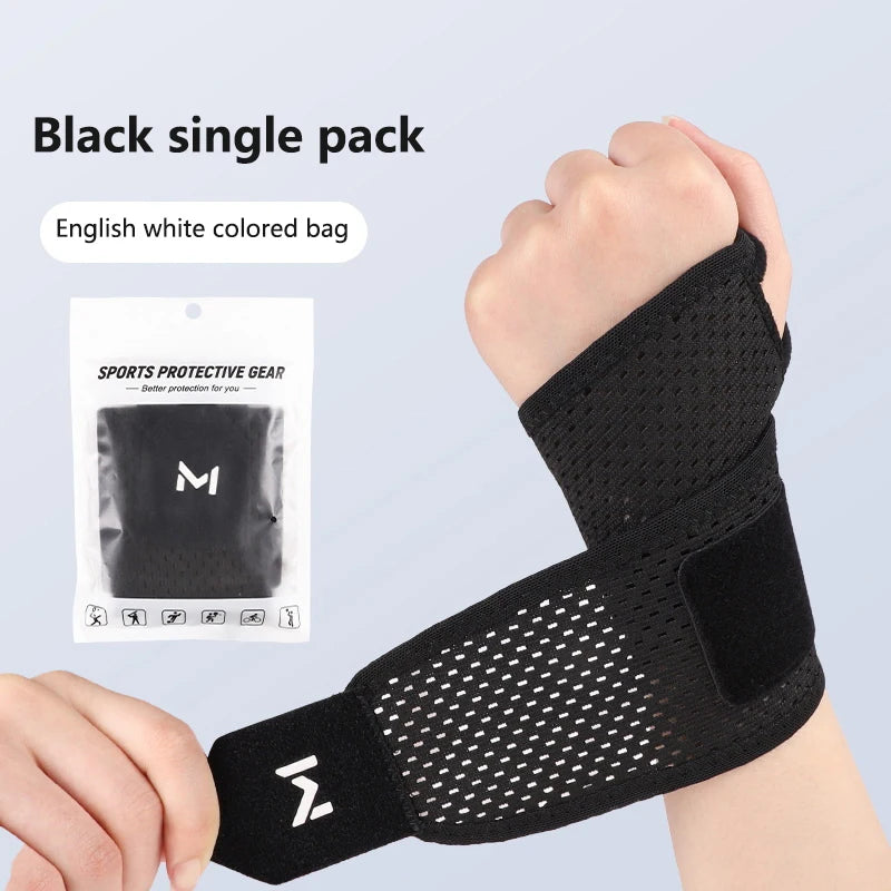 Breathable Wrist Support Brace Adjustable Pressurized Wrist Protectors For Joint Pain Sprain Prevention Tendon Sheaths Unisex