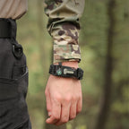 Outdoor Multi-function Paracord Survival Bracelet Men Women Camping Adventure Emergency Rescue Survival Rope Bracelet
