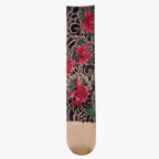 Fashion Simulated Single-leg Socks Perspective Mesh Printed Thigh Socks Personality Sexy Tattooed Stockings Unisex
