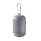 Mini Sports Cold Towel Quick Drying Microfiber Fitness Cool Towel Household Silicone Bag Wrapped Cold Towel Beach Accessories
