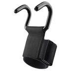 1/2Pcs Stainless Steel Heavy-Duty Wrist Hooks with Soft Padded Handle - Perfect for Weightlifting, Pull-Up and Strength Training